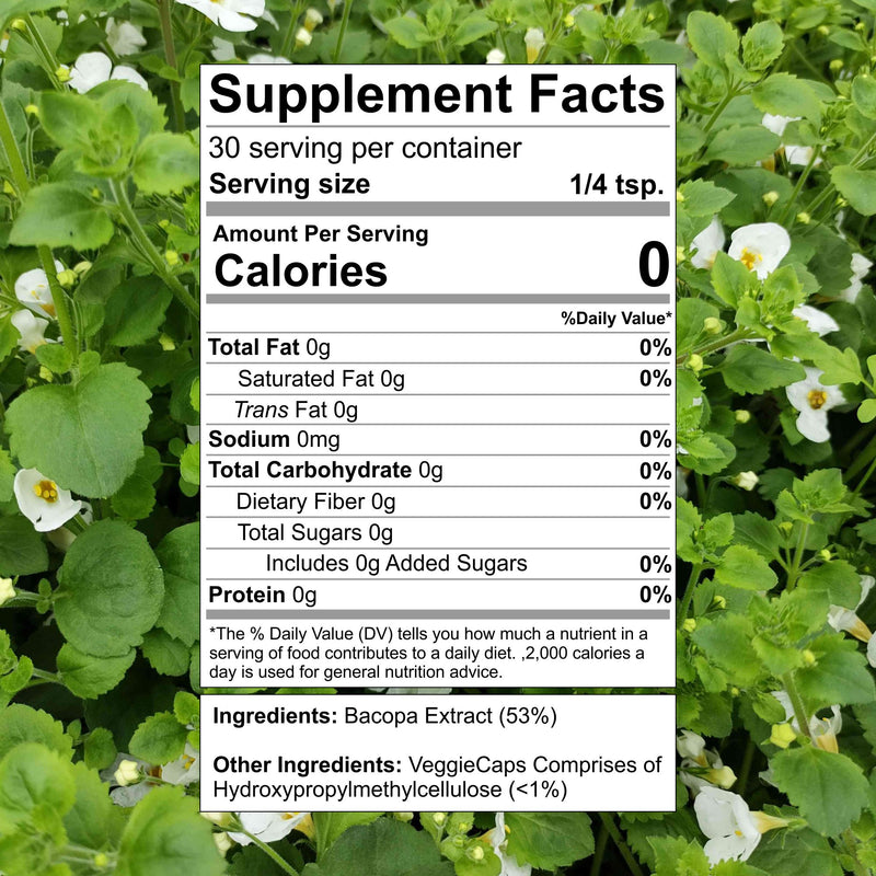 Bacopa Powder (2OZ)
