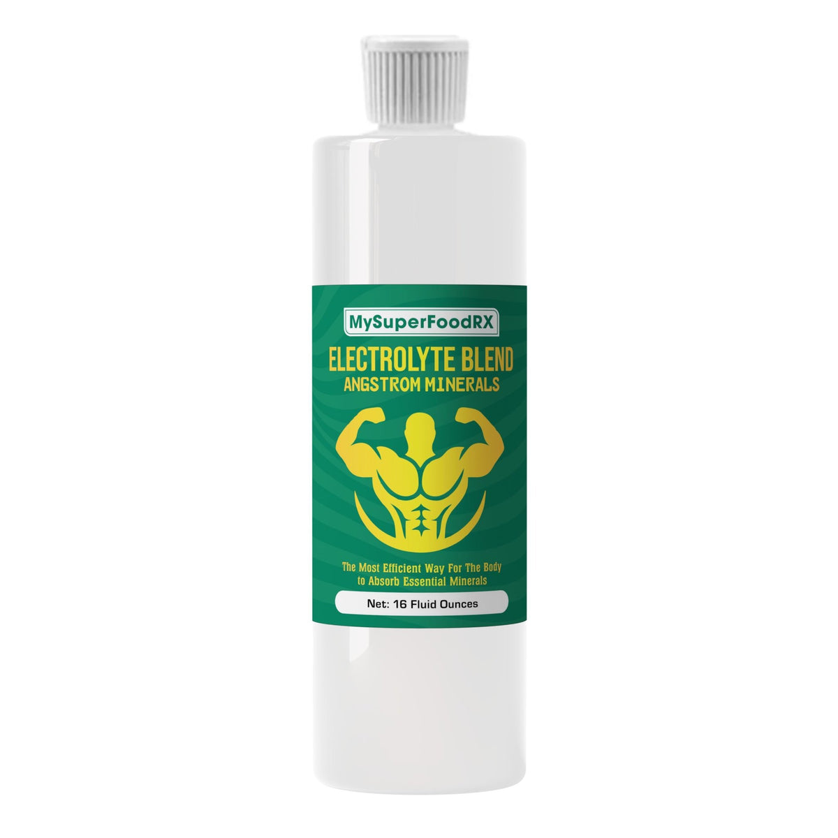 MySuperFoodRX Electrolyte Blend Angstrom Minerals (16 oz Bottle) - Mysuperfoodrx