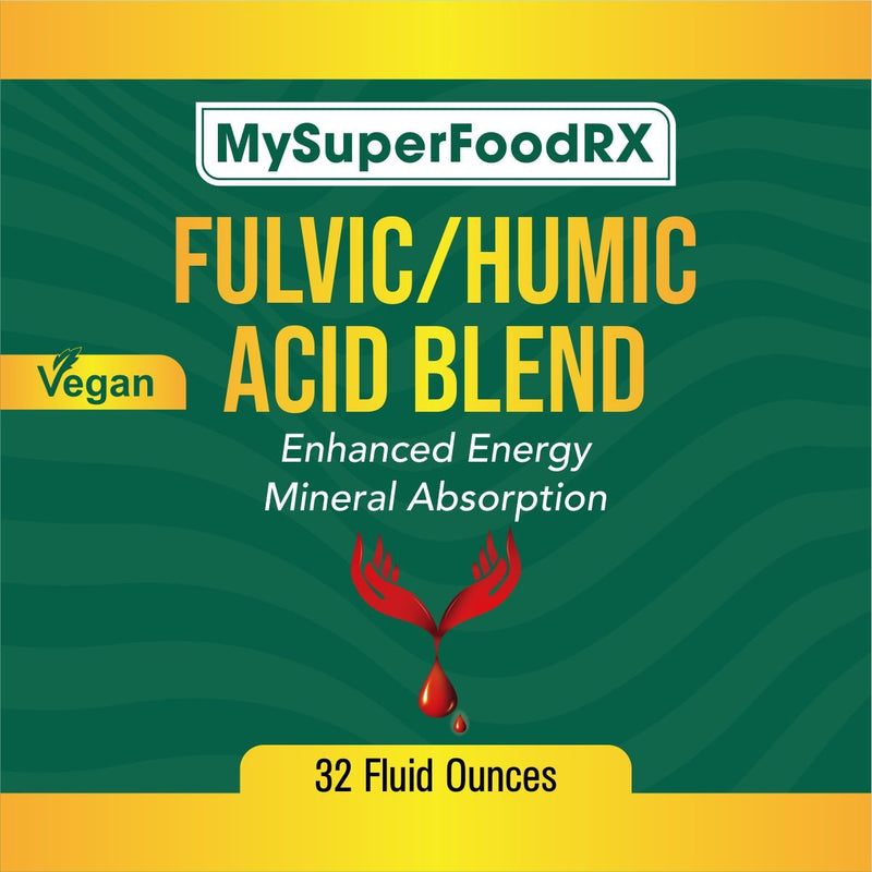 MySuperFoodRX Fulvic / Humic Acid Blend (32 oz. Bottle) - Mysuperfoodrx