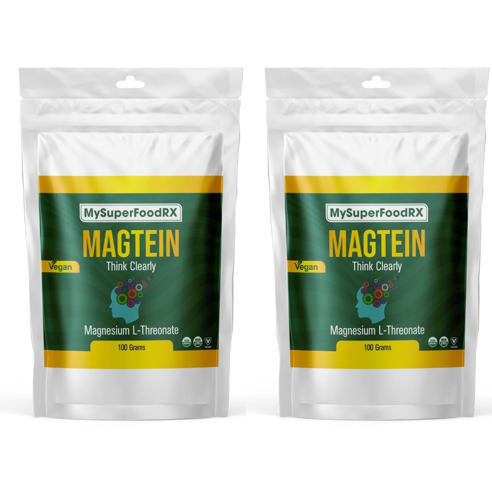 MySuperFoodRX Magtein 100g Powder - Mysuperfoodrx