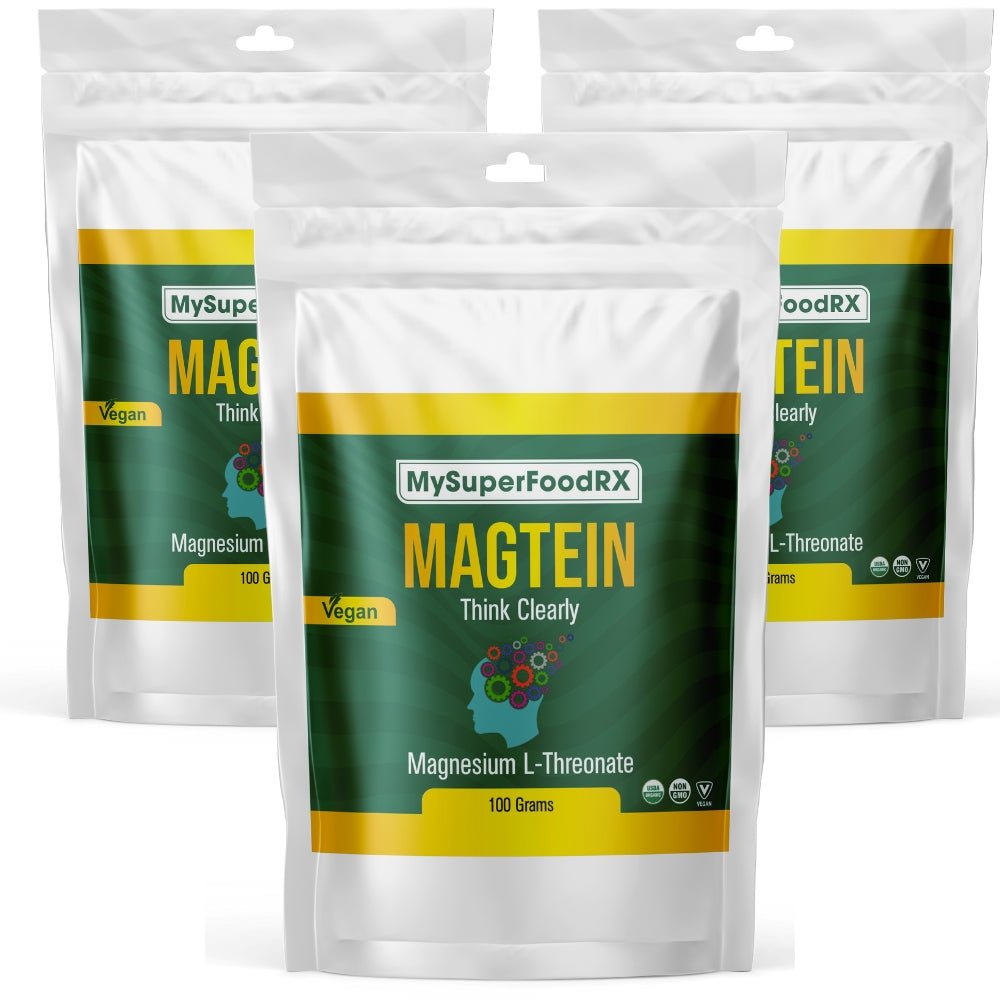 MySuperFoodRX Magtein 100g Powder - Mysuperfoodrx