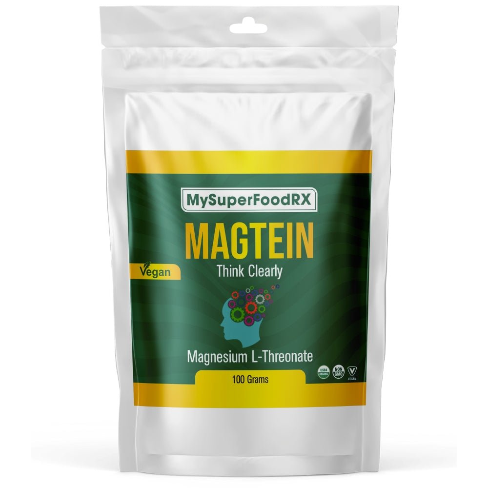 MySuperFoodRX Magtein 100g Powder - Mysuperfoodrx