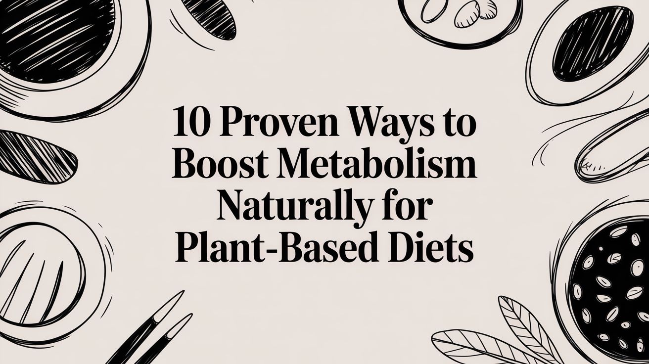 10 Proven Ways to Boost Metabolism Naturally for Plant-Based Diets - Mysuperfoodrx