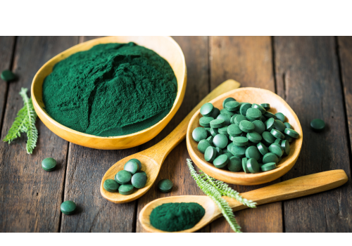 Chlorella food supplement for immune system