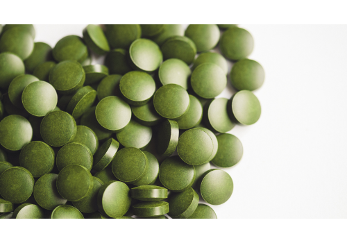 Chlorella food supplement for natural cleansing