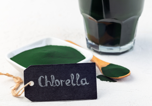 Chlorella food supplement for fitness