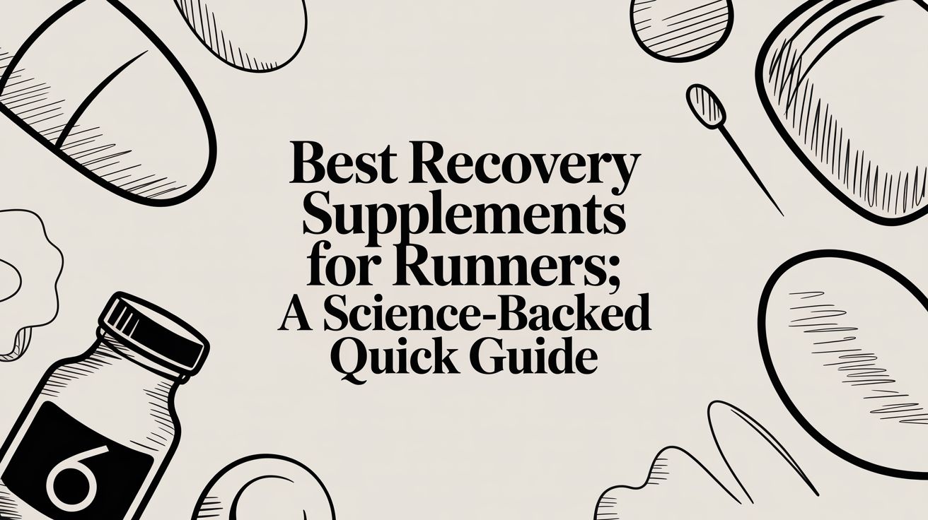 Best recovery supplements for runners: A science-backed quick guide - Mysuperfoodrx