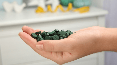 Chlorella food supplement for healthy digestion - Mysuperfoodrx