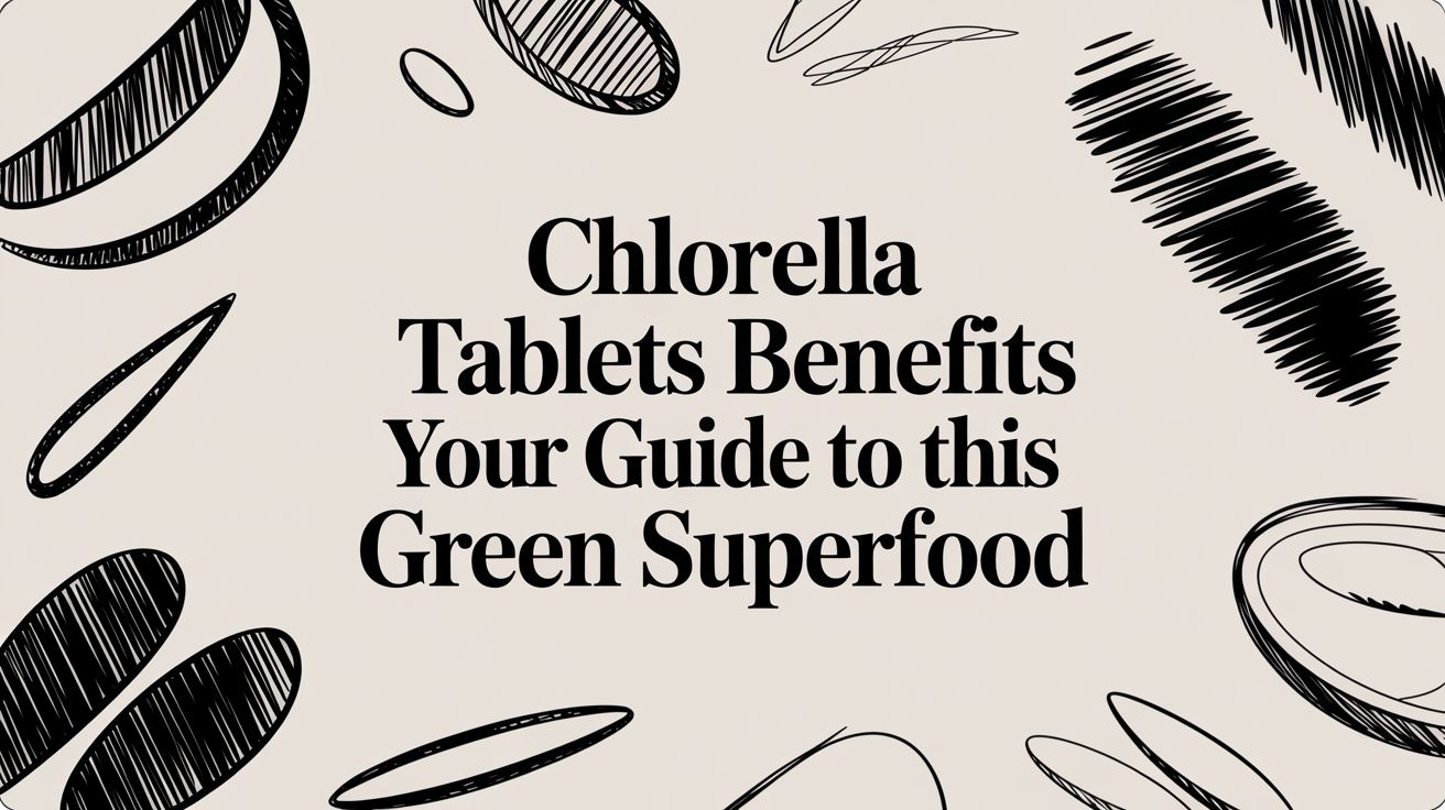 Chlorella Tablets Benefits Your Guide to This Green Superfood - Mysuperfoodrx
