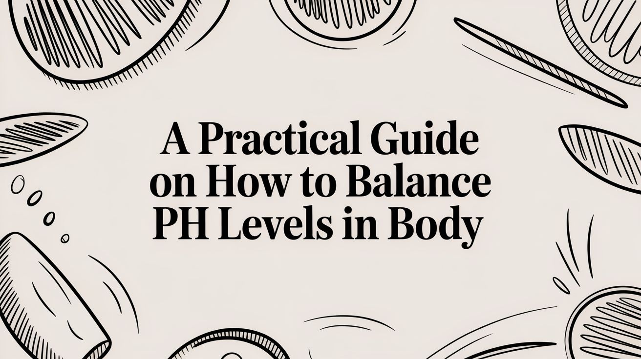 A Practical Guide on How to Balance pH Levels in Body