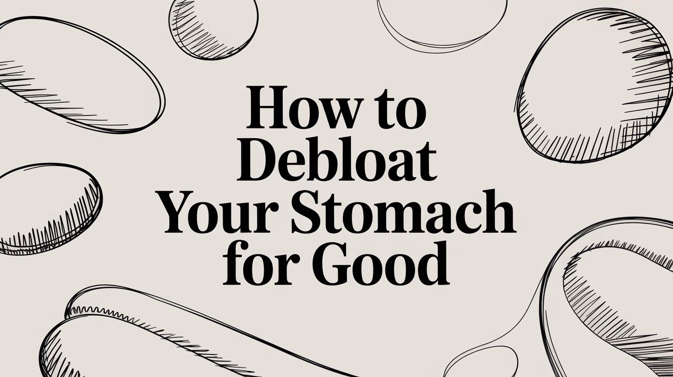 How to Debloat Your Stomach for Good - Mysuperfoodrx