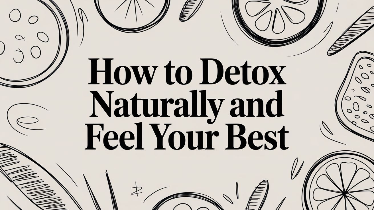 How to Detox Naturally and Feel Your Best - Mysuperfoodrx