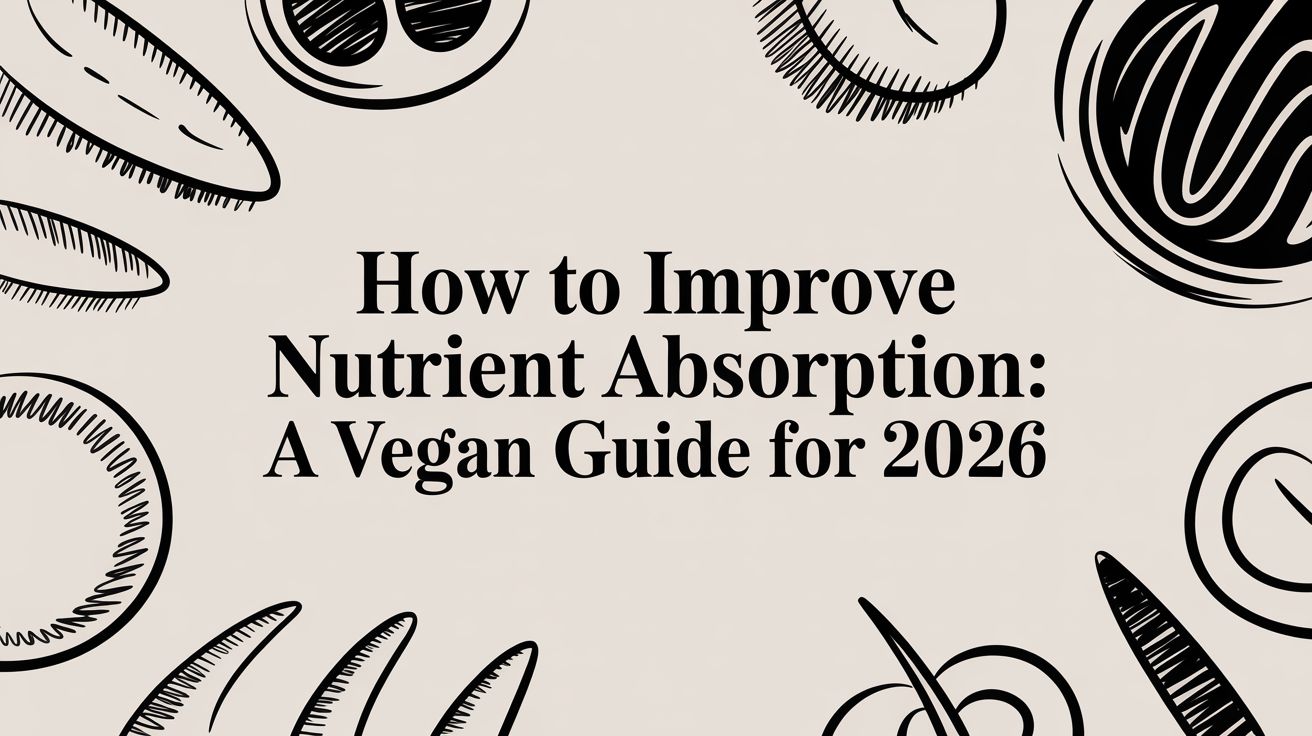 How to Improve Nutrient Absorption: A Vegan Guide for 2026