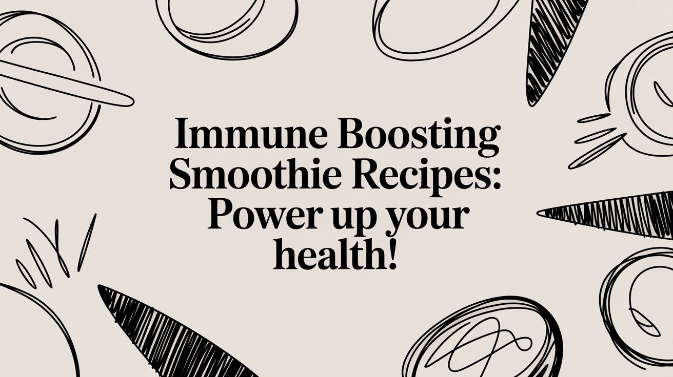 Immune Boosting Smoothie Recipes: Power Up Your Health!