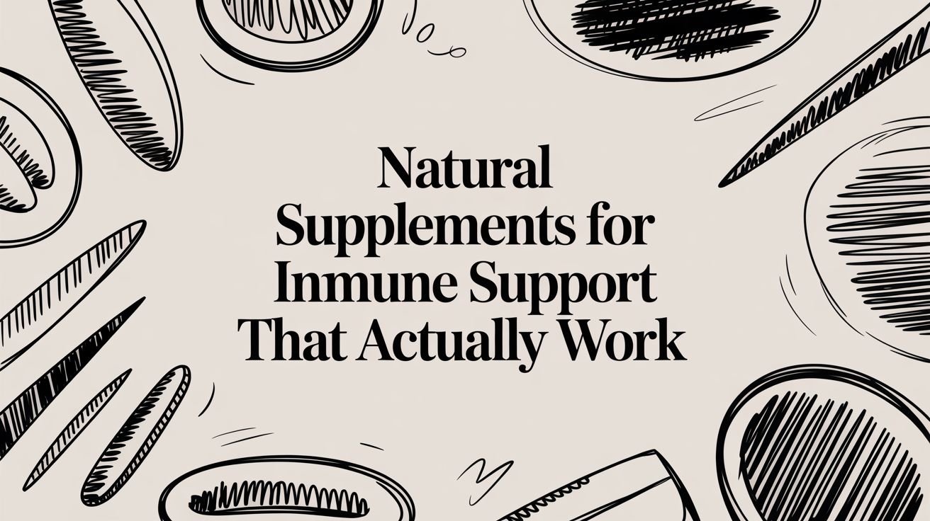 Natural Supplements for Immune Support That Actually Work - Mysuperfoodrx