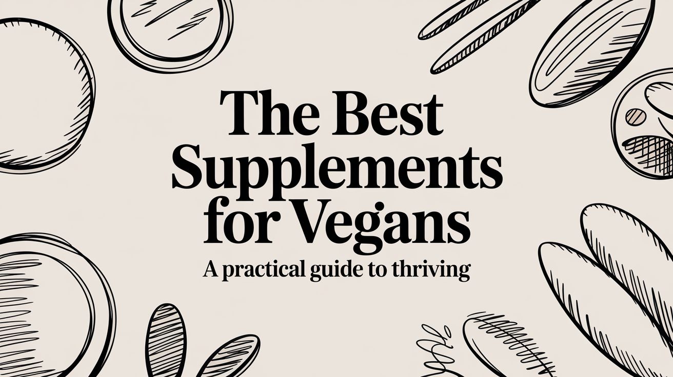 The Best Supplements for Vegans A Practical Guide to Thriving - Mysuperfoodrx