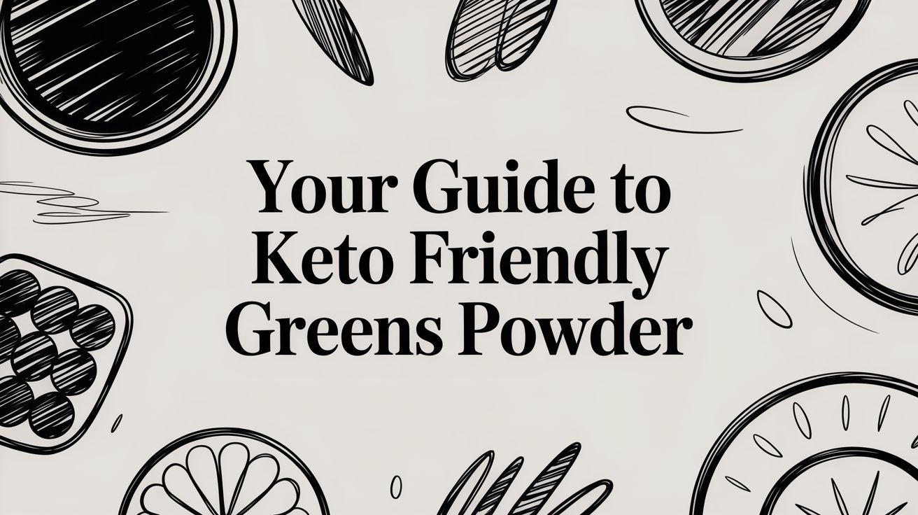 Your Guide to Keto Friendly Greens Powder - Mysuperfoodrx