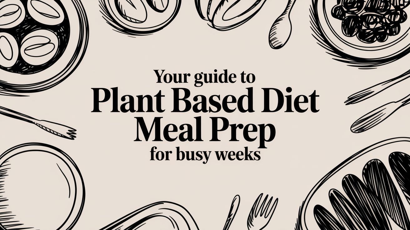 Your Guide to Plant Based Diet Meal Prep for Busy Weeks - Mysuperfoodrx