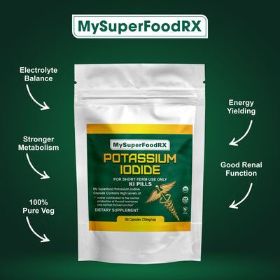 Potassium Iodide W/ Maltodextrin 60 Capsules (720mg)