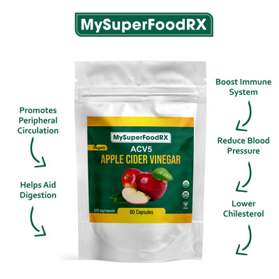Apple Cider Vinegar Capsules (60 Capsules)