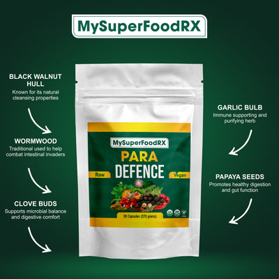 Para Defence Formula - Powerful Digestive Support Solution, 60 Capsules