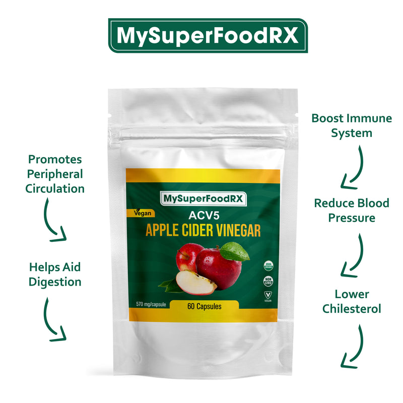 Apple Cider Vinegar Capsules (60 Capsules)