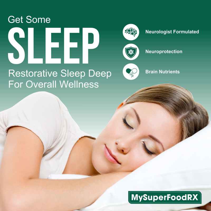 Sleep Deep Herbal Sleep Aid - Promotes Restfulness & Stress Relief - Made in USA - 60 Capsules