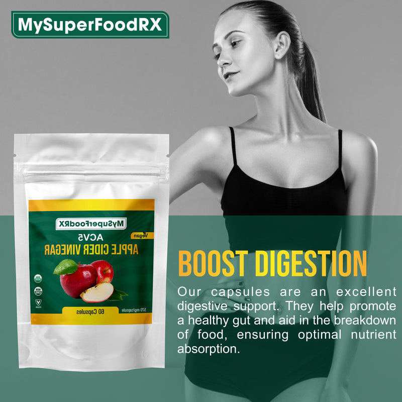 Apple Cider Vinegar Capsules (60 Capsules)