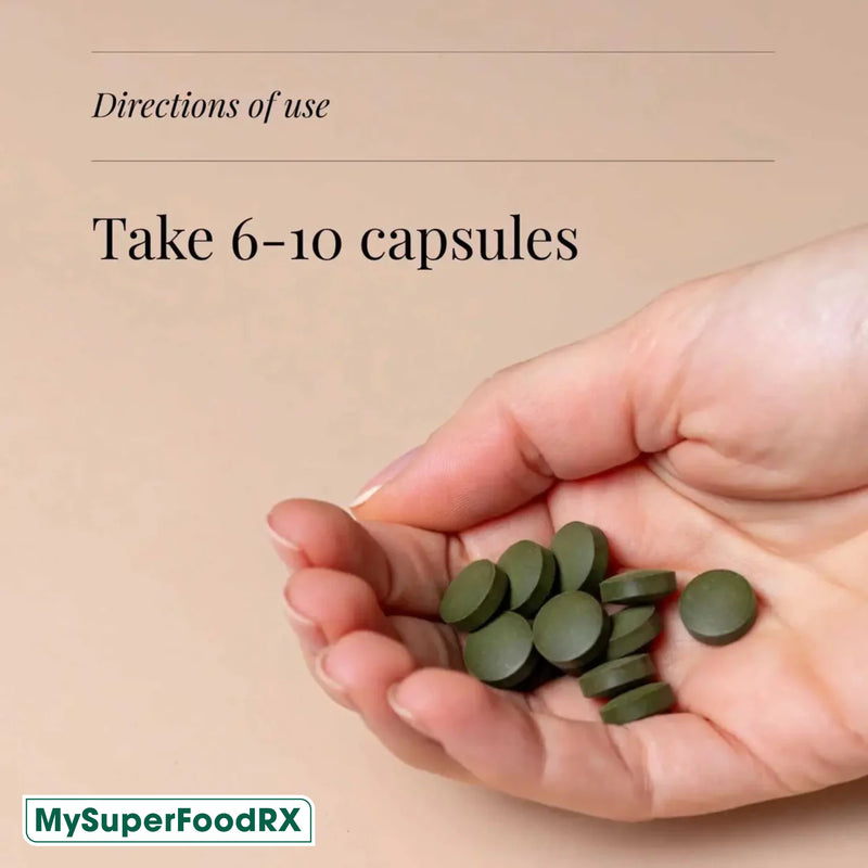 Chlorellakinase Tablets - Chlorella With Nattokinase (10%)