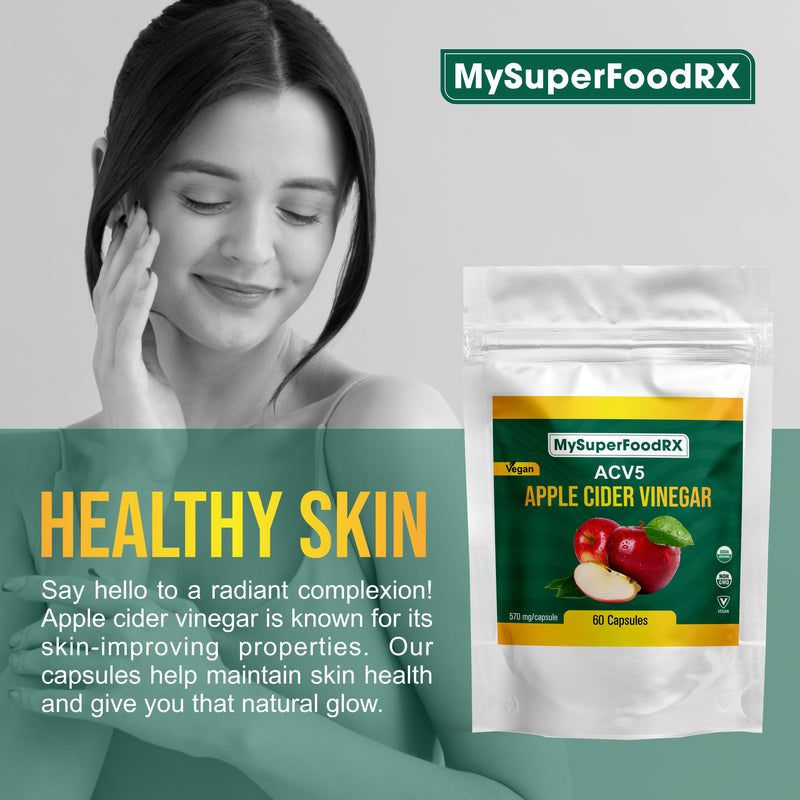 Apple Cider Vinegar Capsules (60 Capsules)