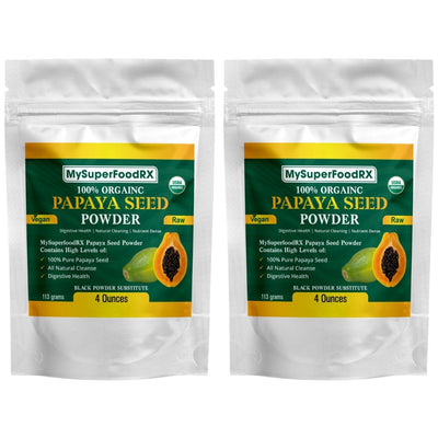 100% Organic Papaya Seed Powder - Antioxidant-Rich, Liver & Kidney Support