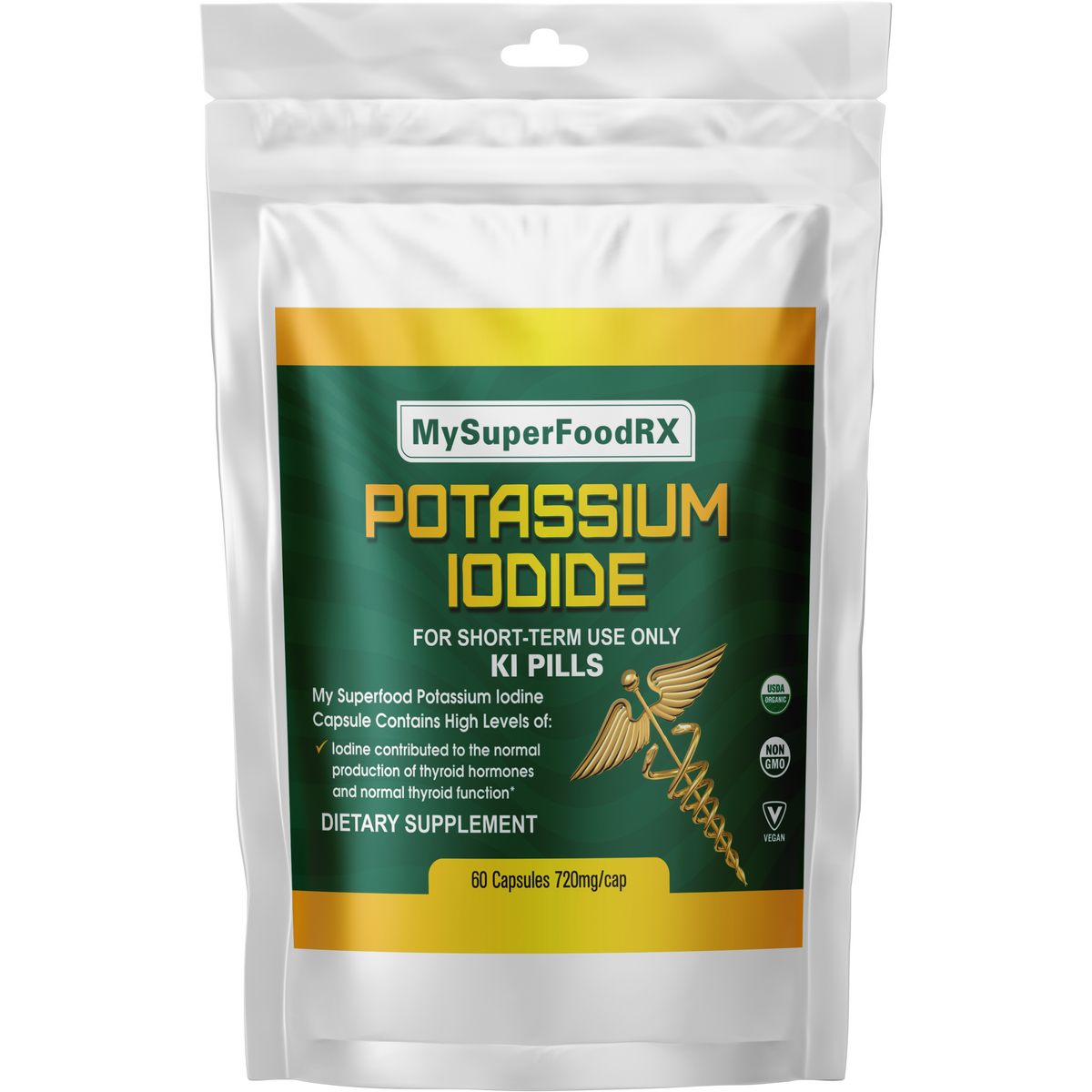 a bag of potassum ioide