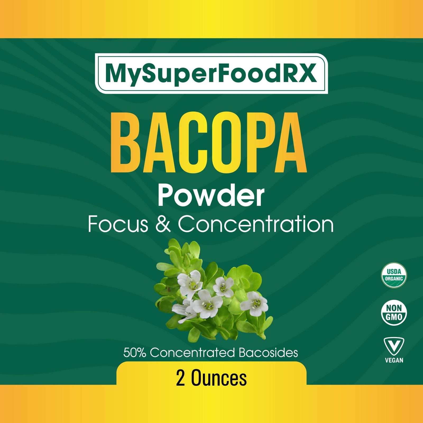 Bacopa Powder (2OZ) - Mysuperfoodrx