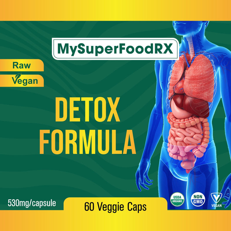 Detox Formula (60 Capsules) - Mysuperfoodrx