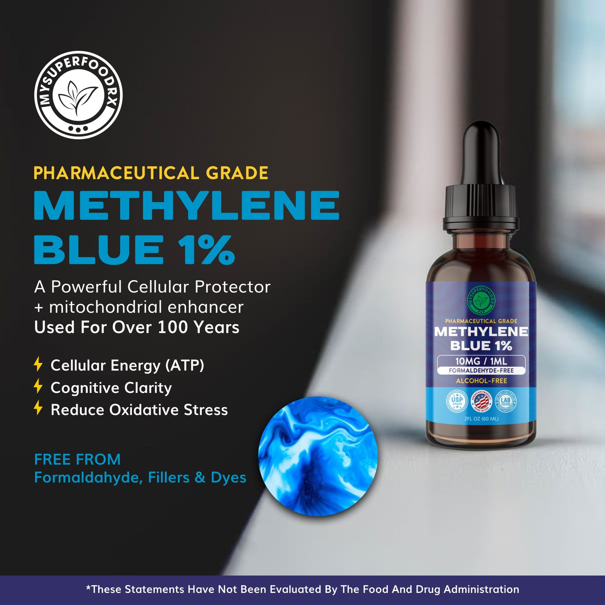 METHYLENE BLUE 1% - Mysuperfoodrx