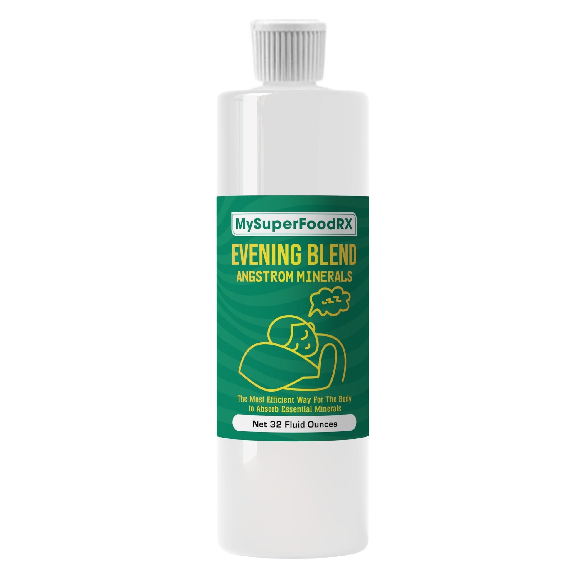MySuperFoodRX Angstrom Minerals - Evening Blend (32 Oz. Bottle) - Mysuperfoodrx