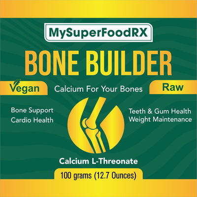 MySuperFoodRX Calcium L-Threonate - Bone Builder 100g Powder