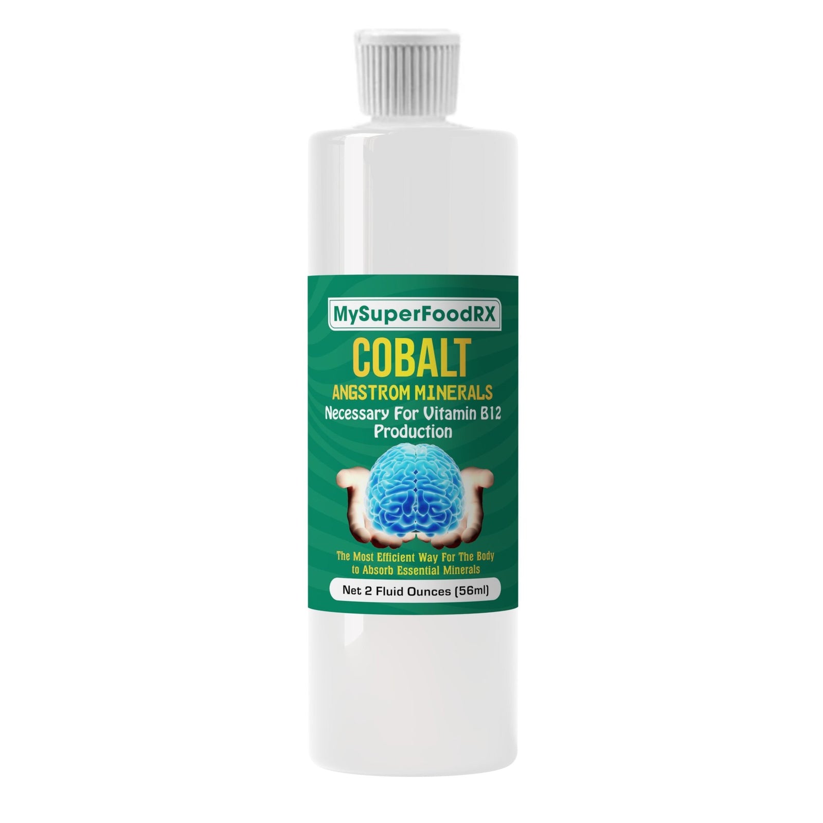 MySuperFoodRX Cobalt - (2 Oz. Bottle) Necessary For Vit. B12 Production - Mysuperfoodrx