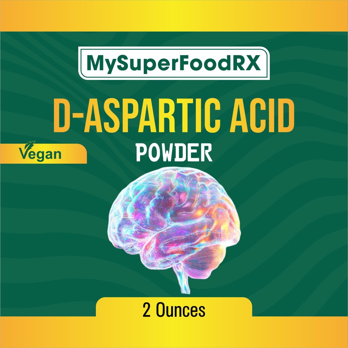 MySuperFoodRX D - aspartic Acid 2 oz Powder - Mysuperfoodrx