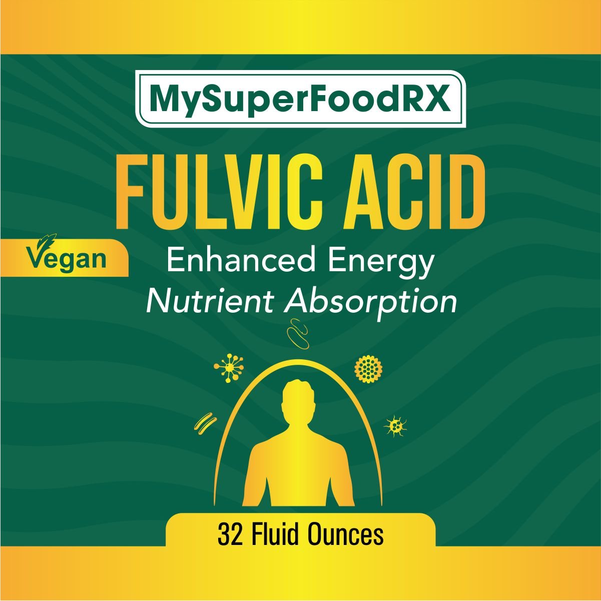 MySuperFoodRX Fulvic Acid (32 oz. Bottle) - Mysuperfoodrx