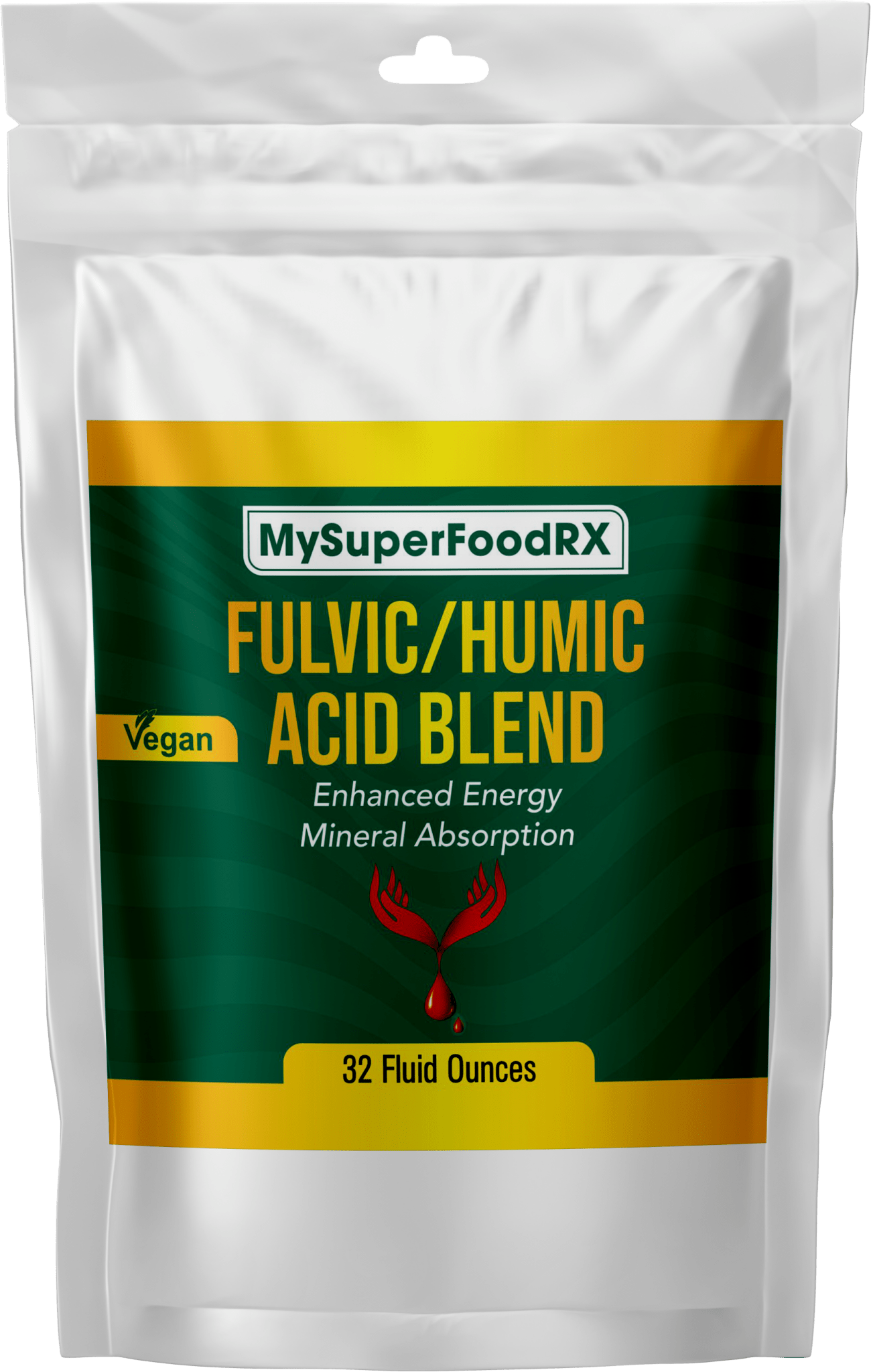 MySuperFoodRX Fulvic / Humic Acid Blend (32 oz. Bottle) - Mysuperfoodrx