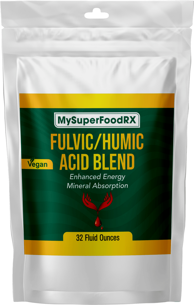 MySuperFoodRX Fulvic / Humic Acid Blend (32 oz. Bottle) - Mysuperfoodrx