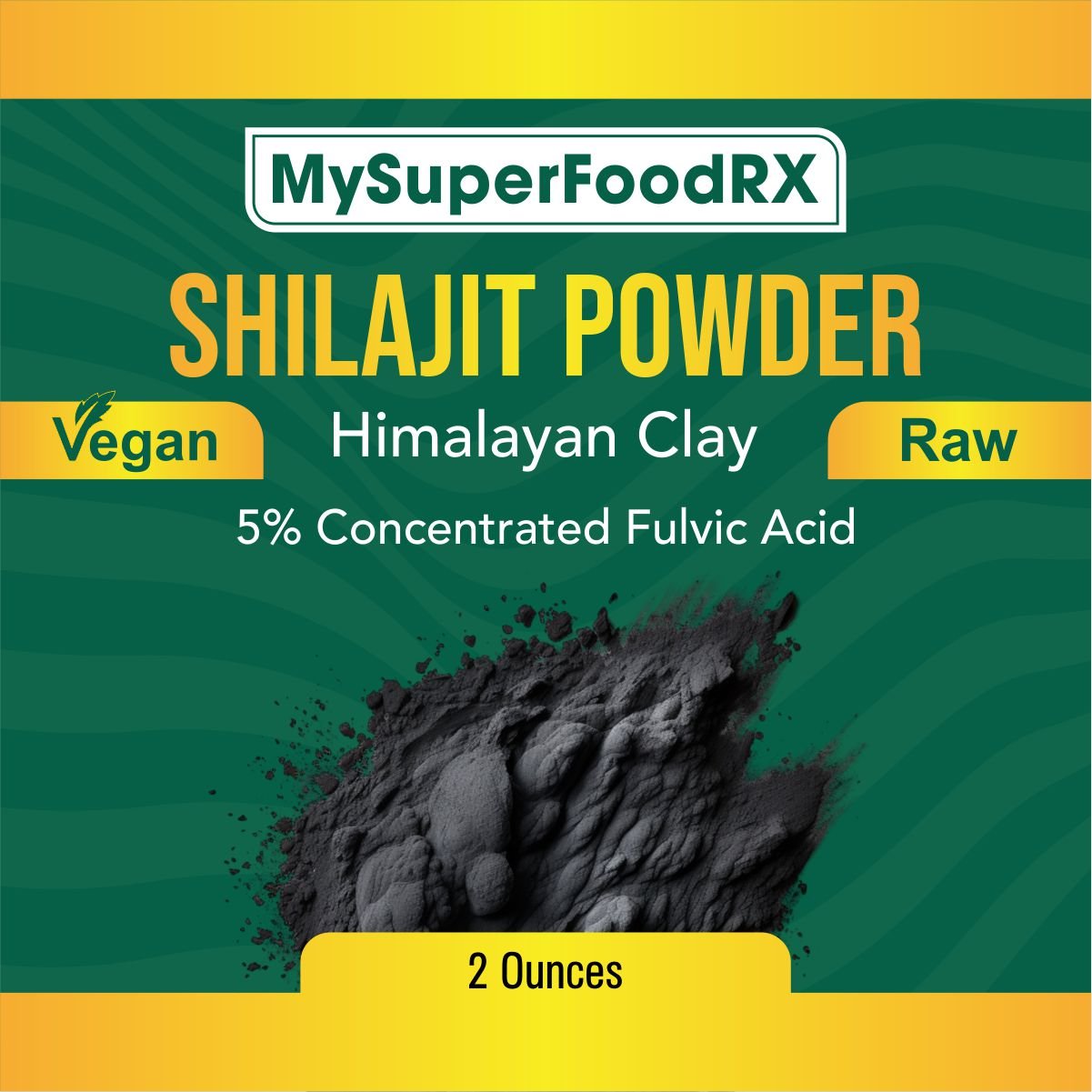 MySuperFoodRX Himalayan Shilajit Powder 2oz - Mysuperfoodrx