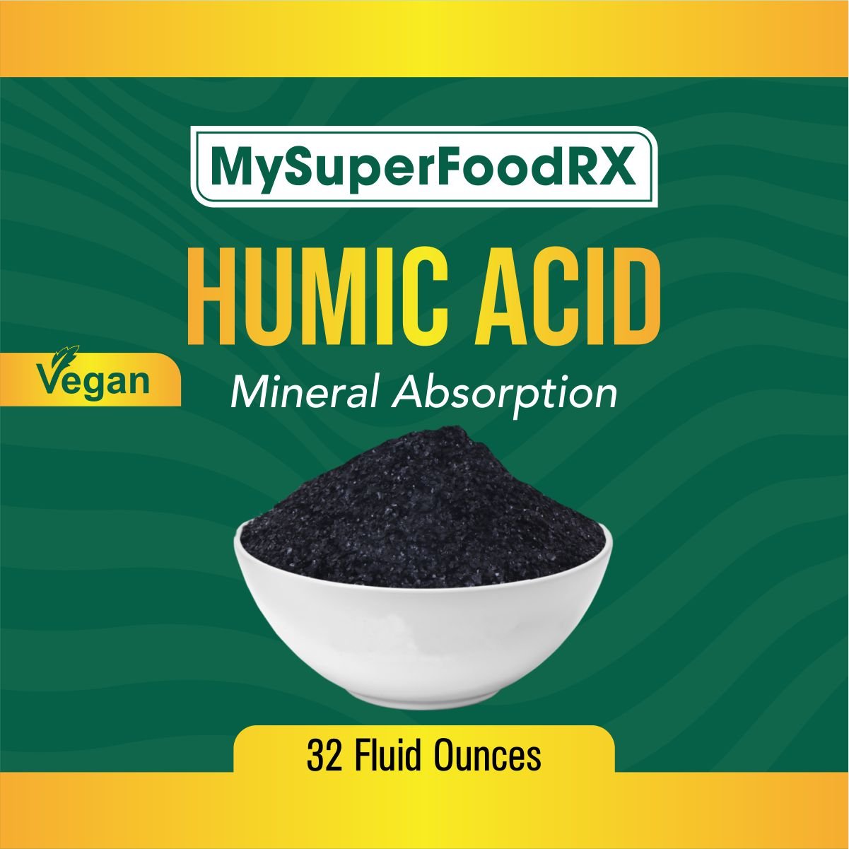 MySuperFoodRX Humic Acid (32 oz. Bottle) - Mysuperfoodrx
