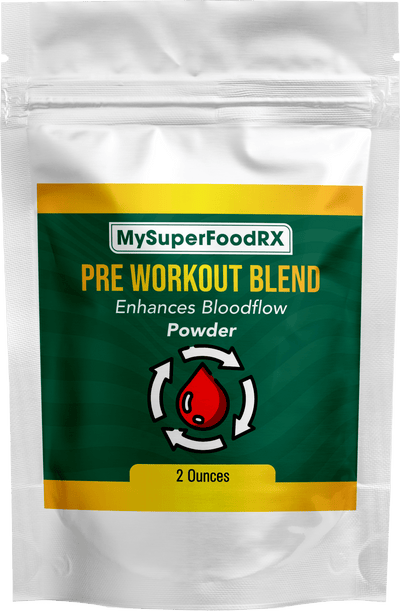 MySuperFoodRX Pre Workout Blend 2 oz Powder